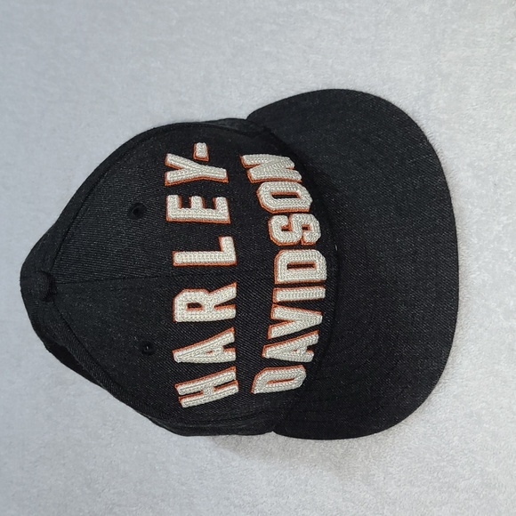 Harley Davidson Wool Blend New Era Cap Hat Size 7-1/2 XL Men's - Picture 1 of 6